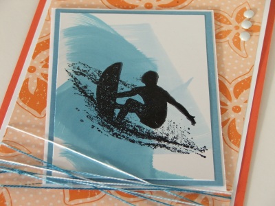 Extreme Surfboard – 7 year old boys birthday card « 